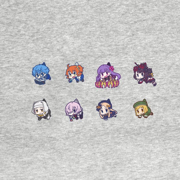 Fate/Grand Order Chibi Pinched by Beastlykitty